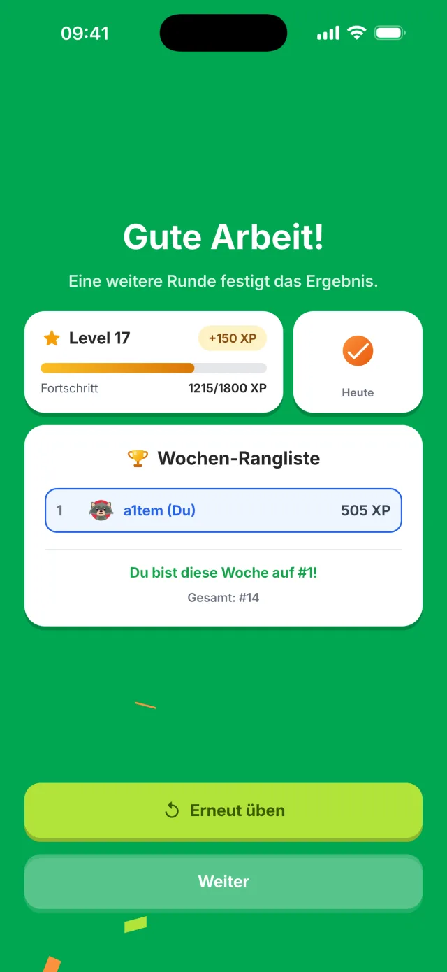 XP & Belohnungen