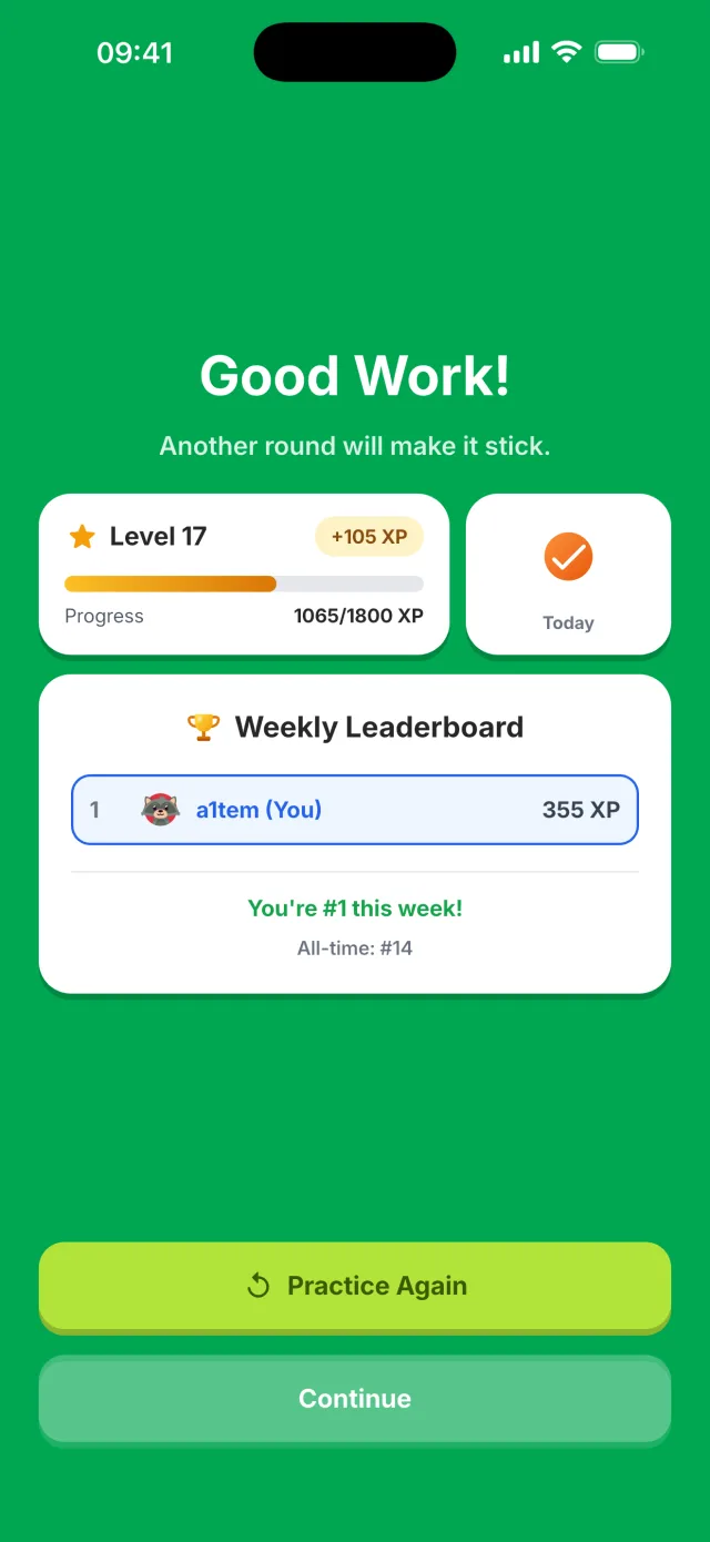 XP & rewards