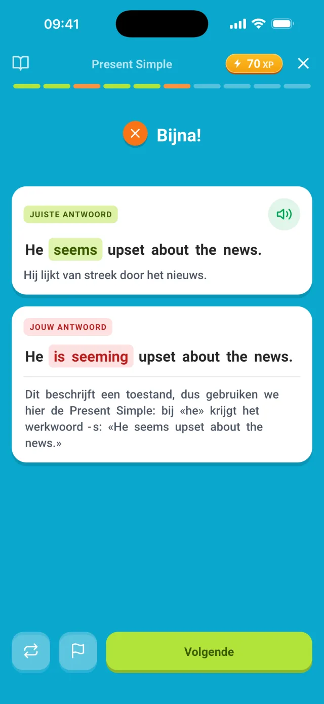 Fout uitgelegd: de juiste vorm en waarom jouw antwoord niet klopt