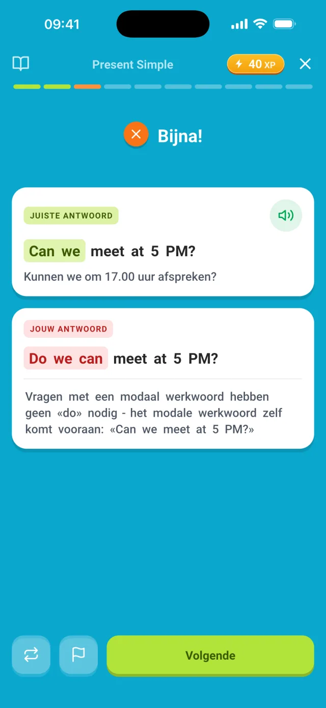 Fout uitgelegd: de juiste vorm en waarom jouw antwoord niet klopt
