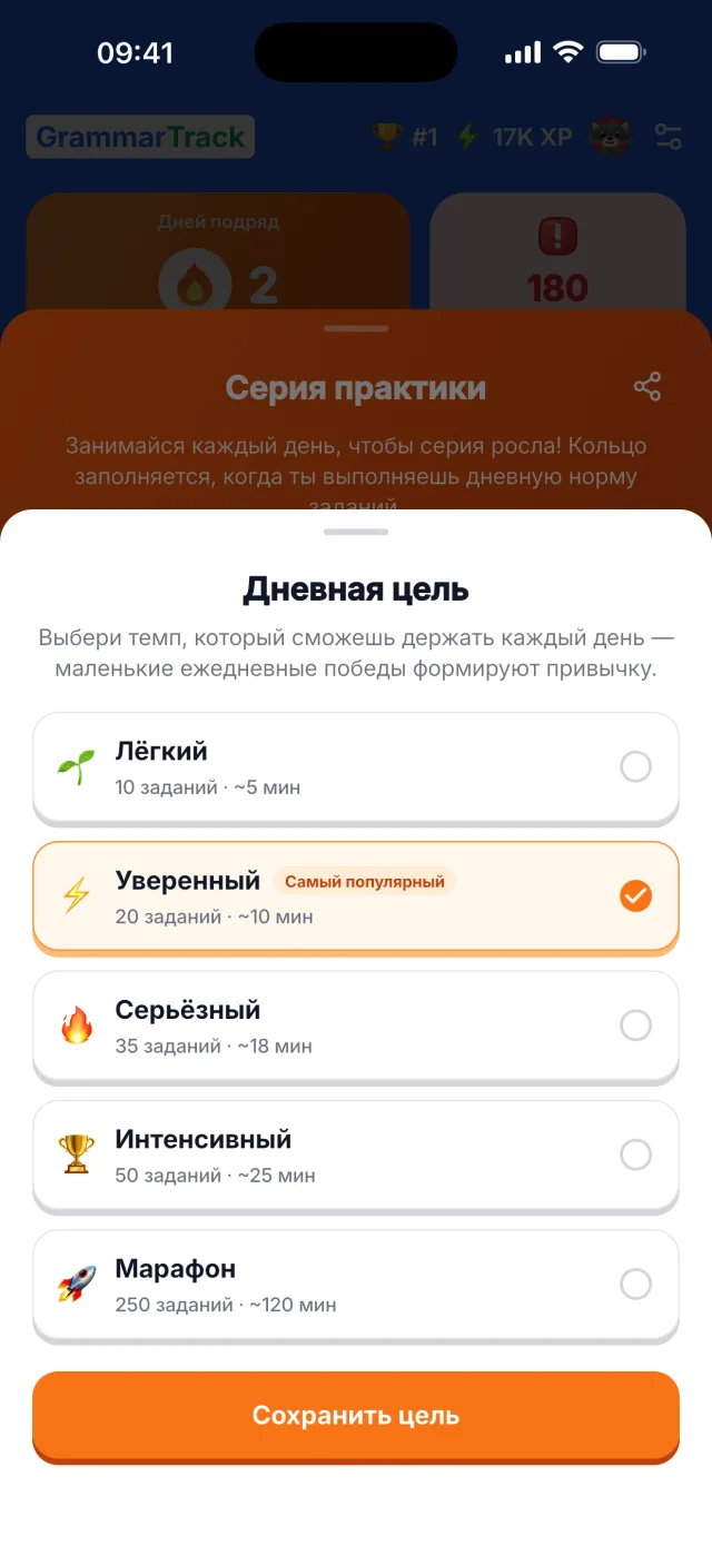 Дневные цели