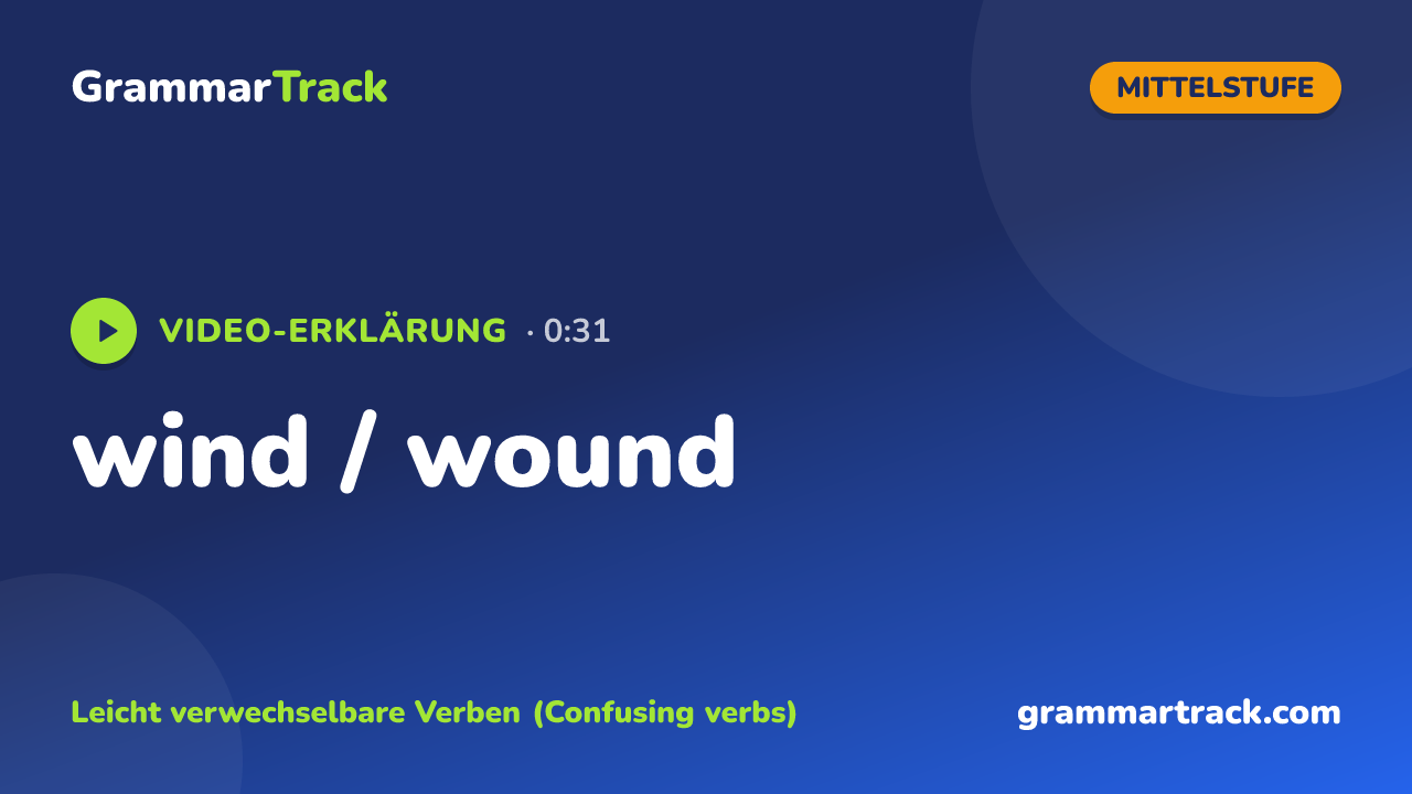 wind / wound