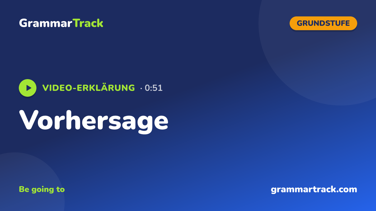 Vorhersage