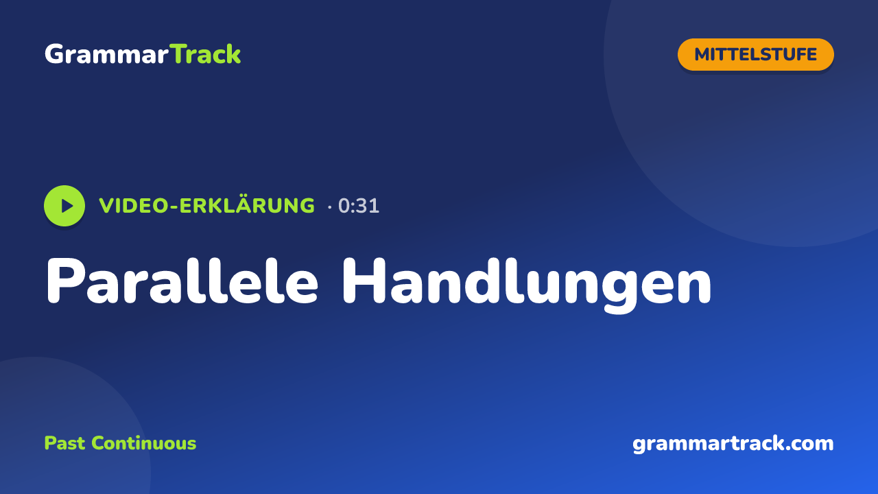 Parallele Handlungen