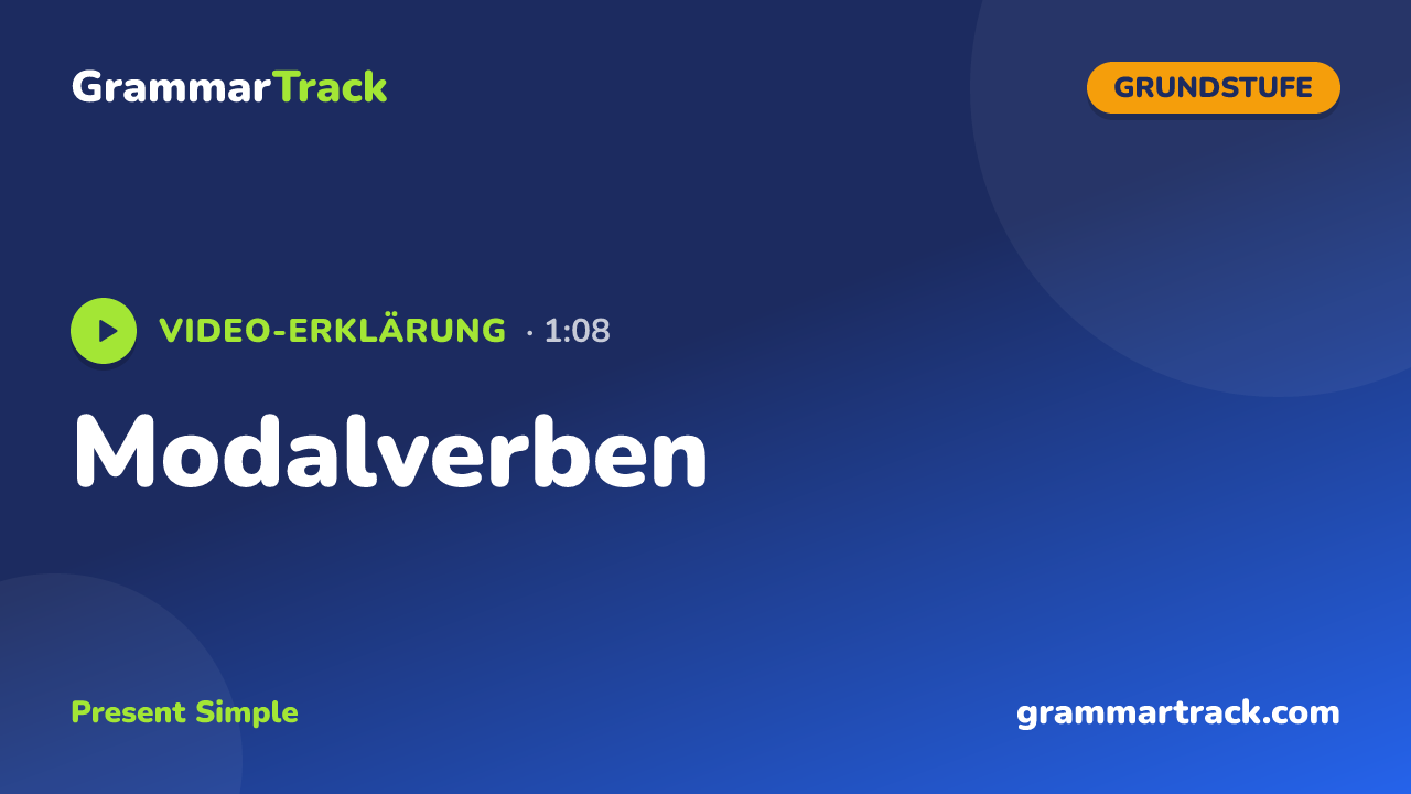 Modalverben