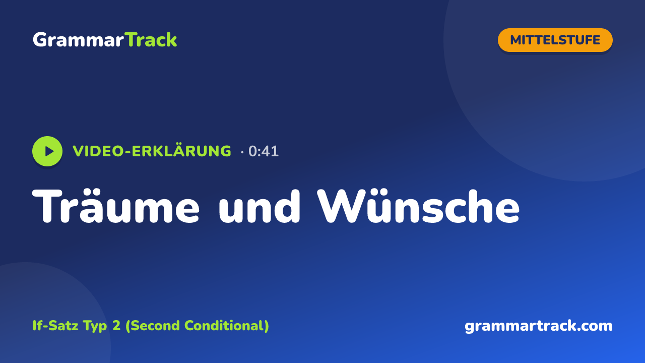 Träume und Wünsche