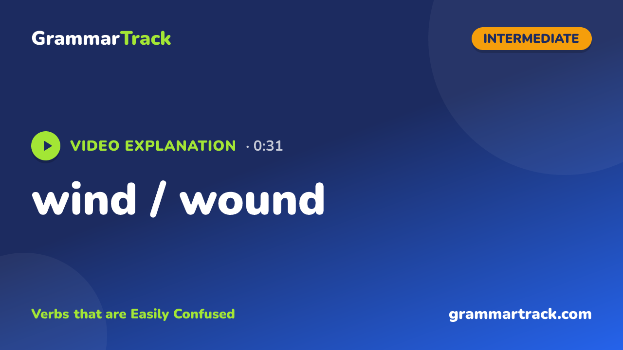 wind / wound
