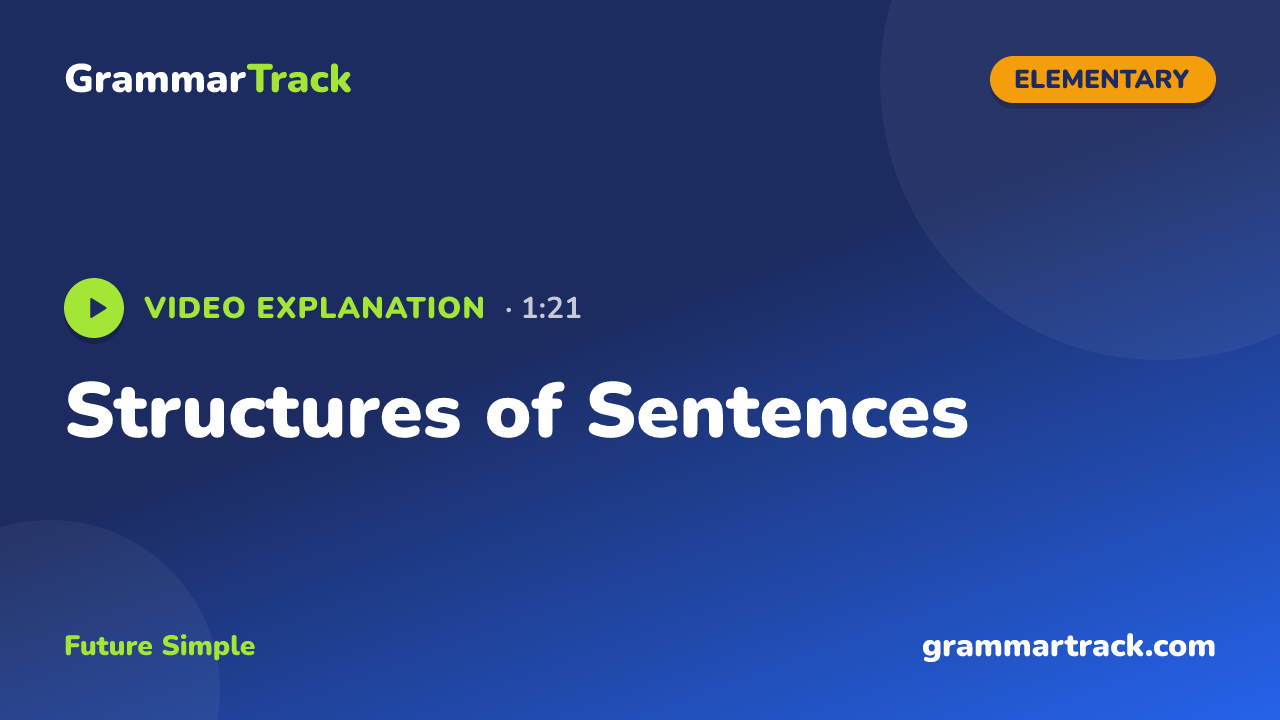 Structures of Sentences