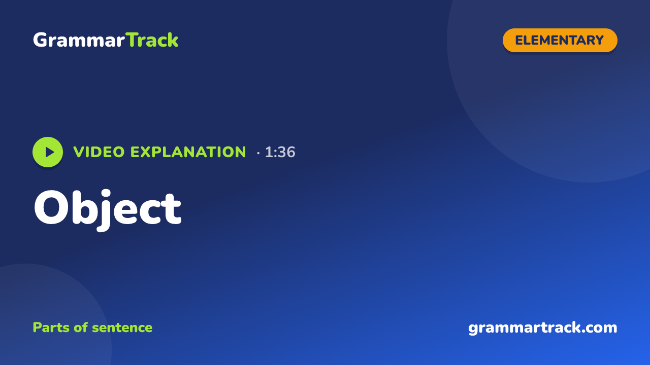 Object