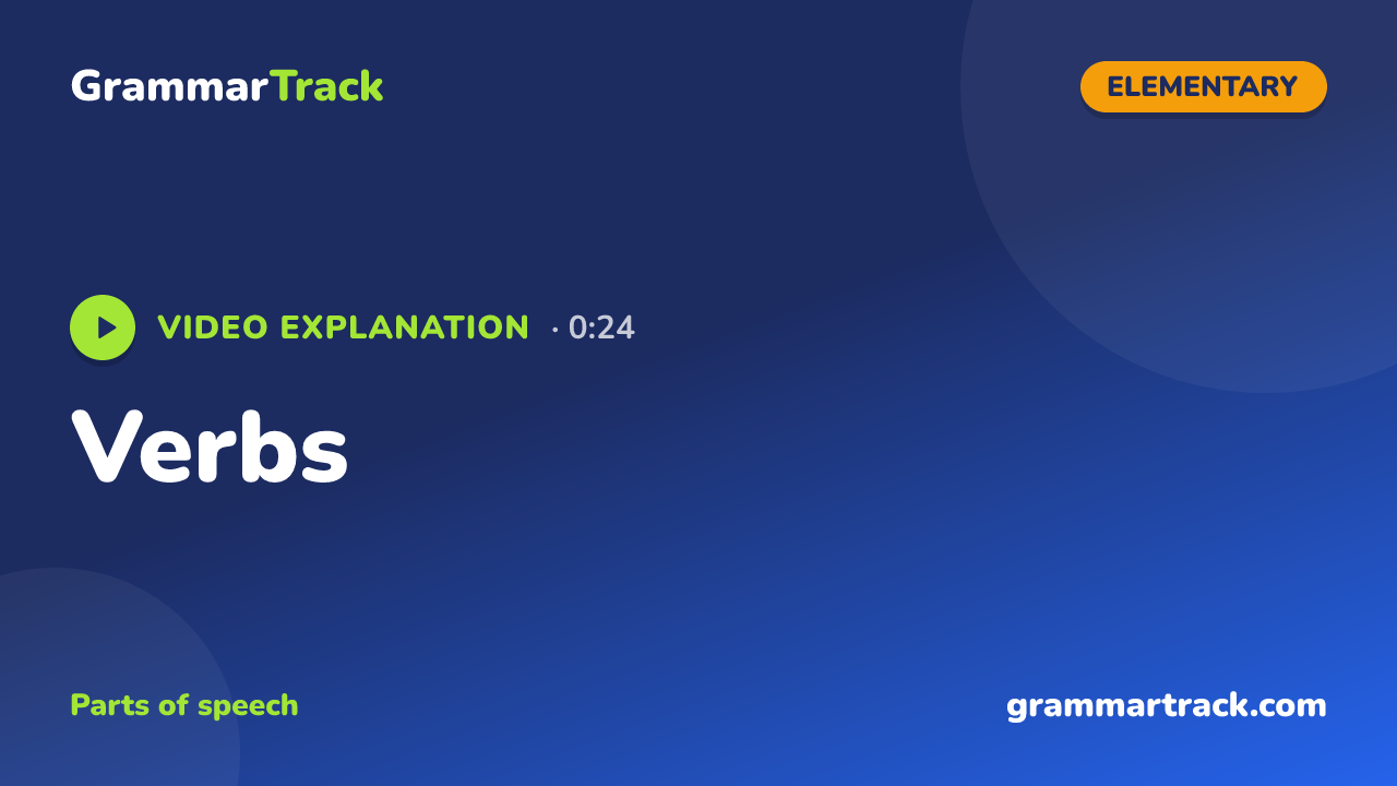 Verbs