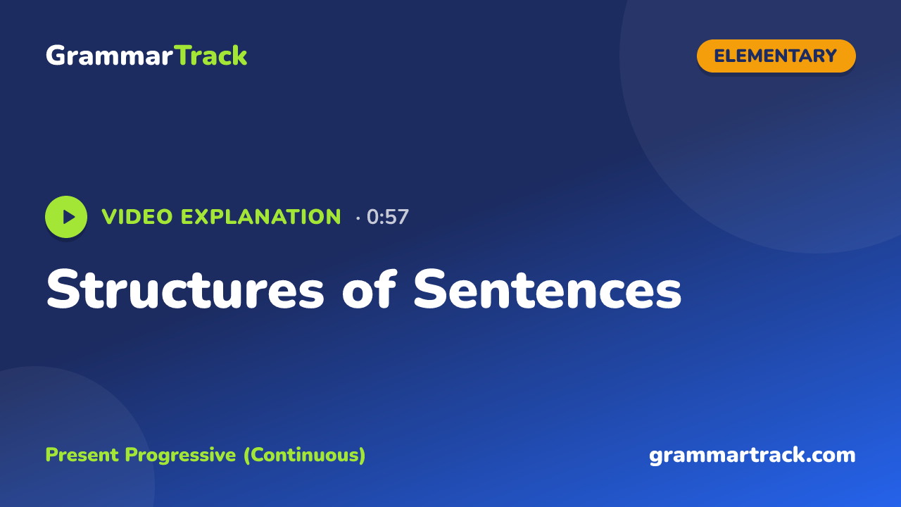 Structures of Sentences