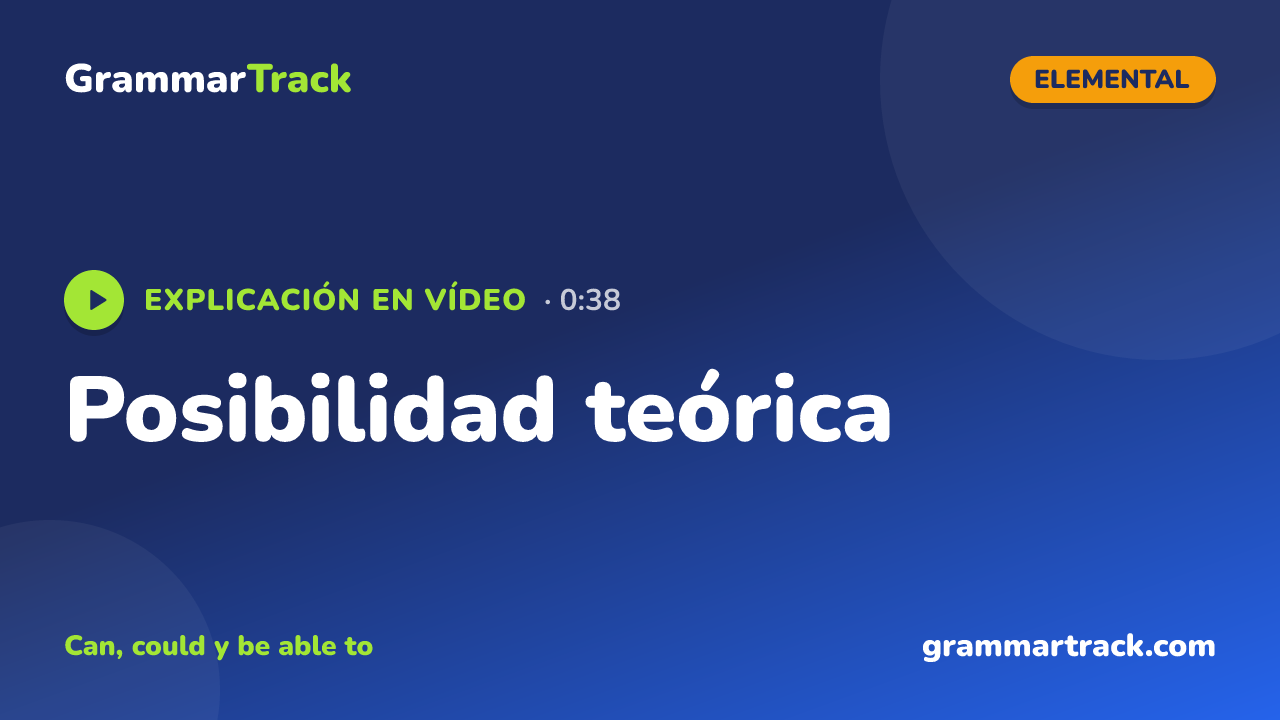 Posibilidad teórica
