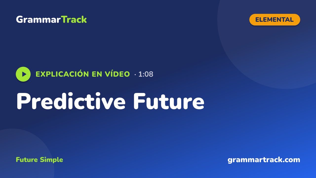 Predictive Future