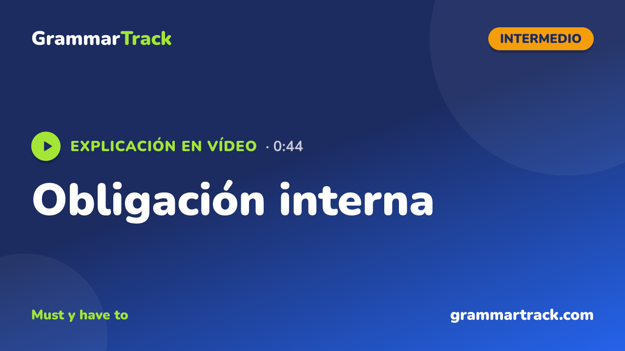 Obligación interna