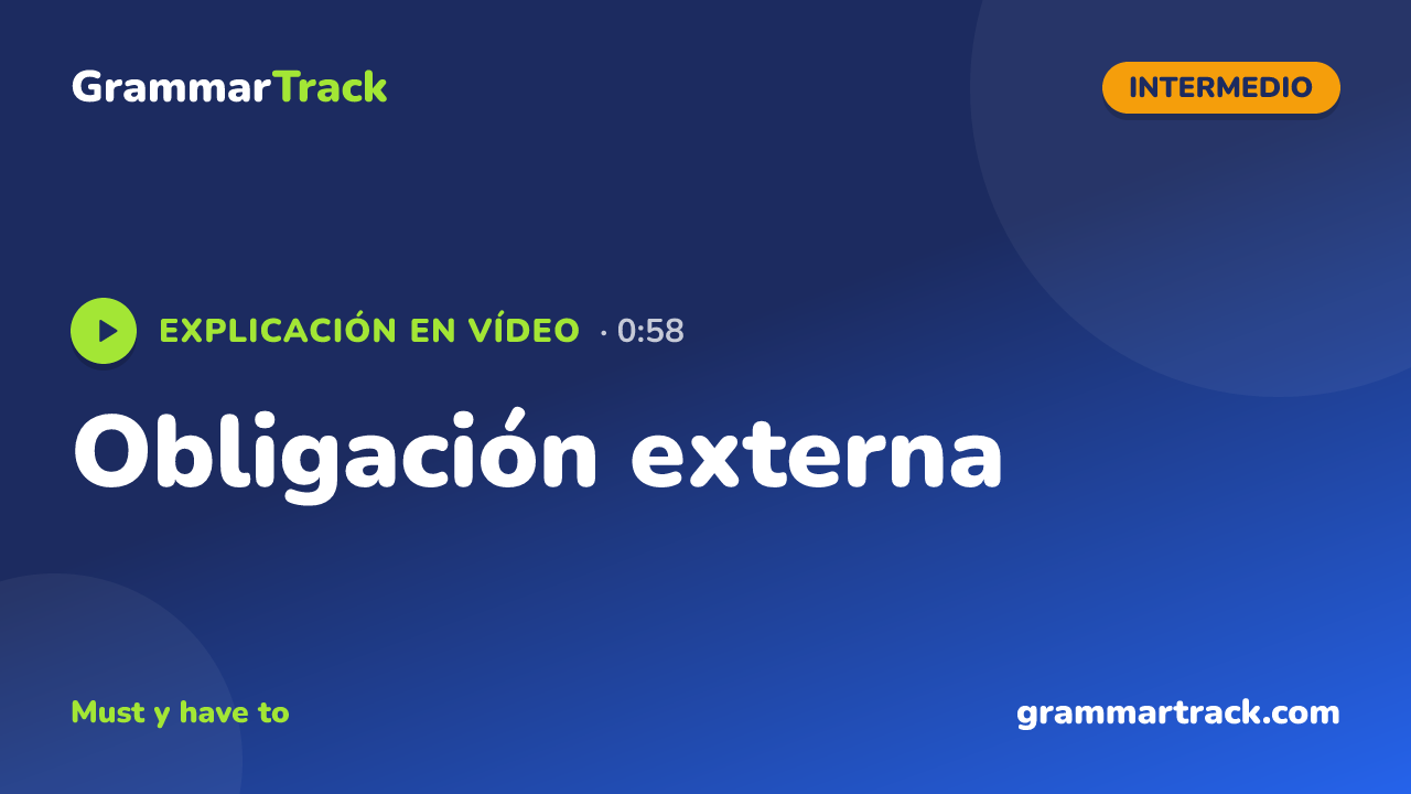 Obligación externa