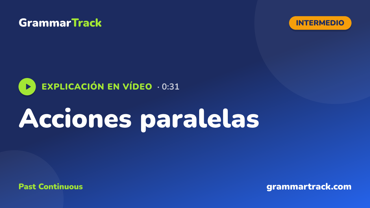 Acciones paralelas