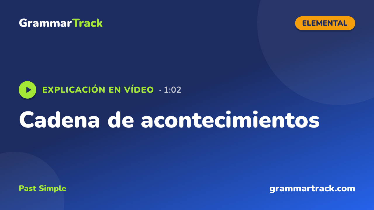 Cadena de acontecimientos