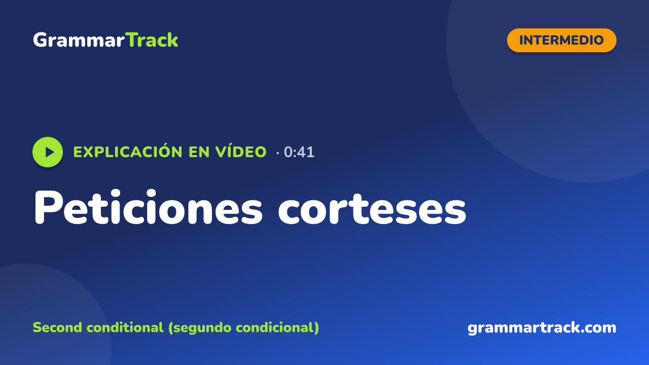 Peticiones corteses