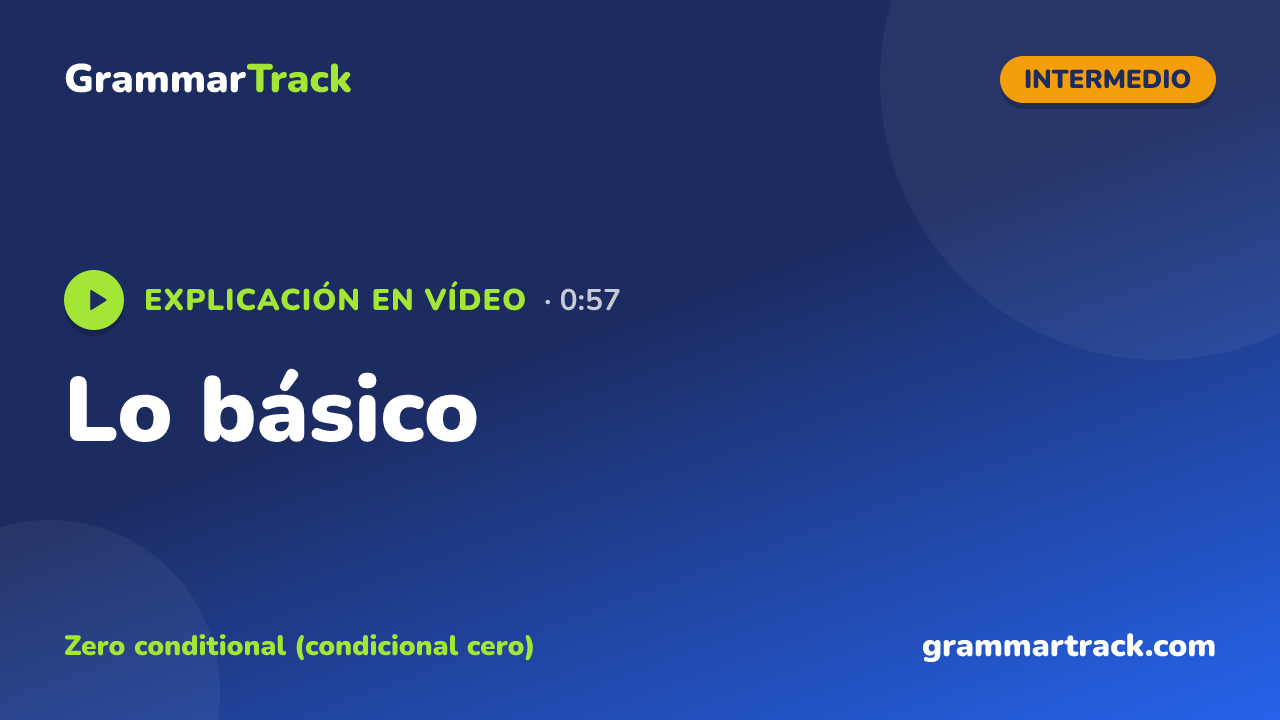 Lo básico