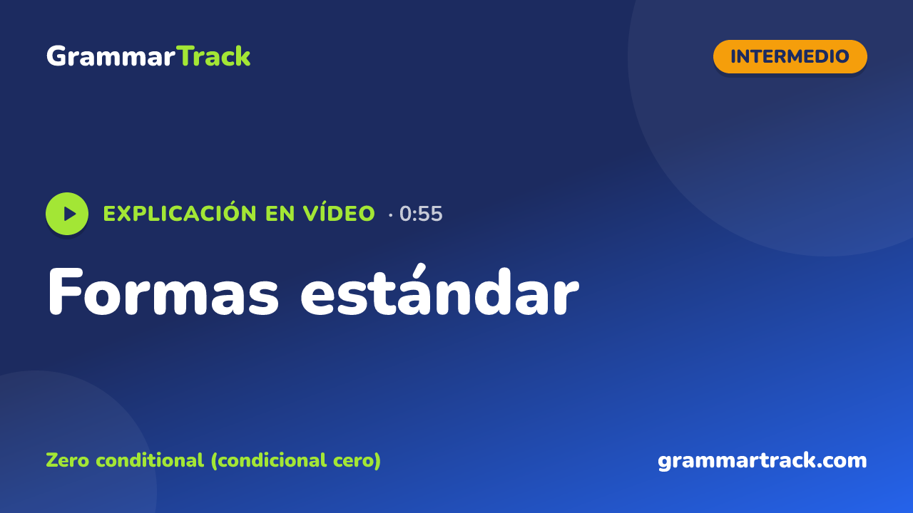 Formas estándar