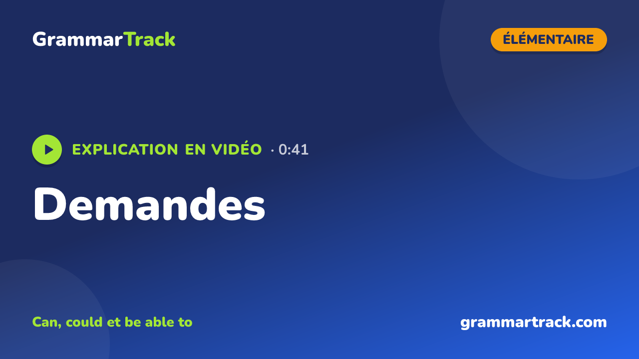 Demandes