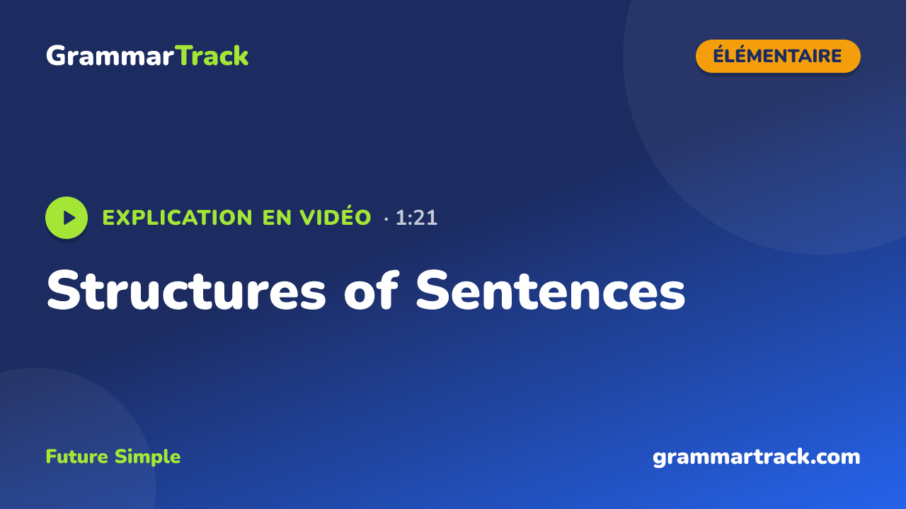 Structures of Sentences