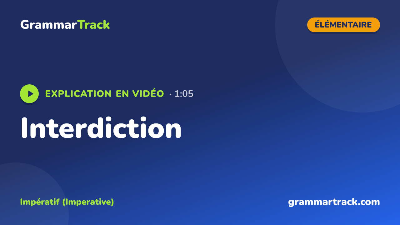 Interdiction