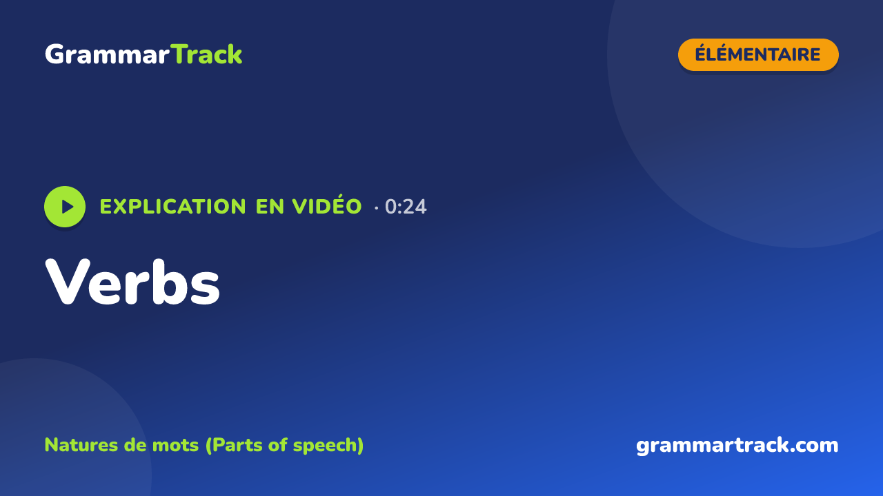 Verbs