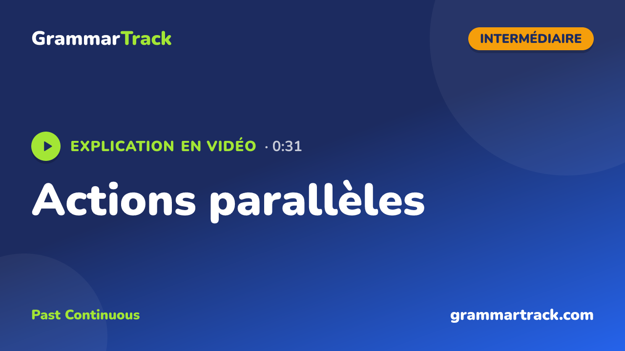 Actions parallèles