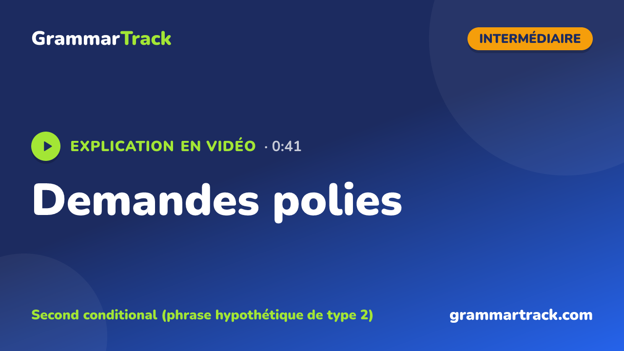 Demandes polies