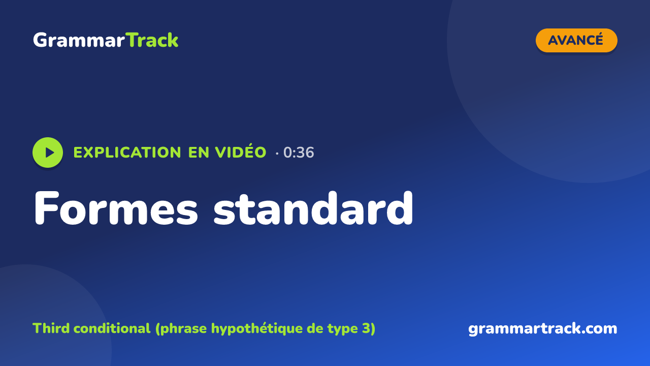 Formes standard