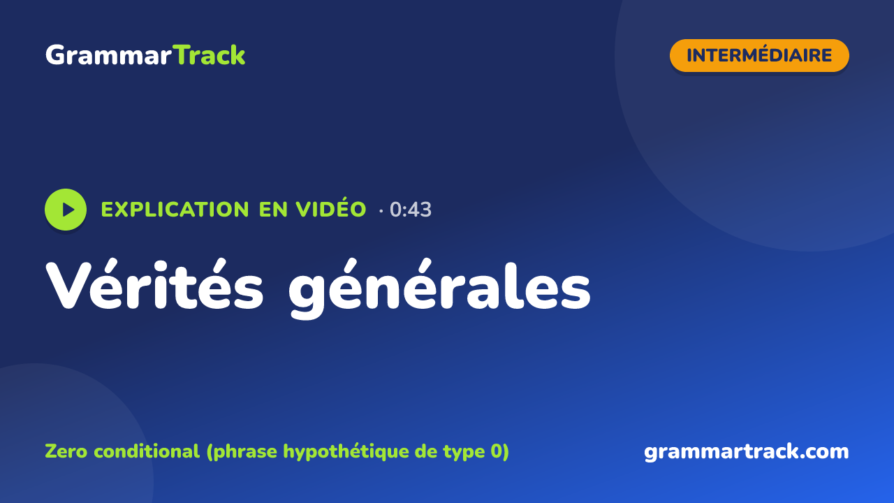 Vérités générales