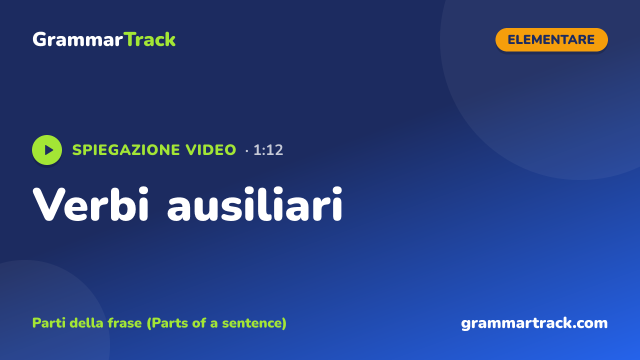 Verbi ausiliari