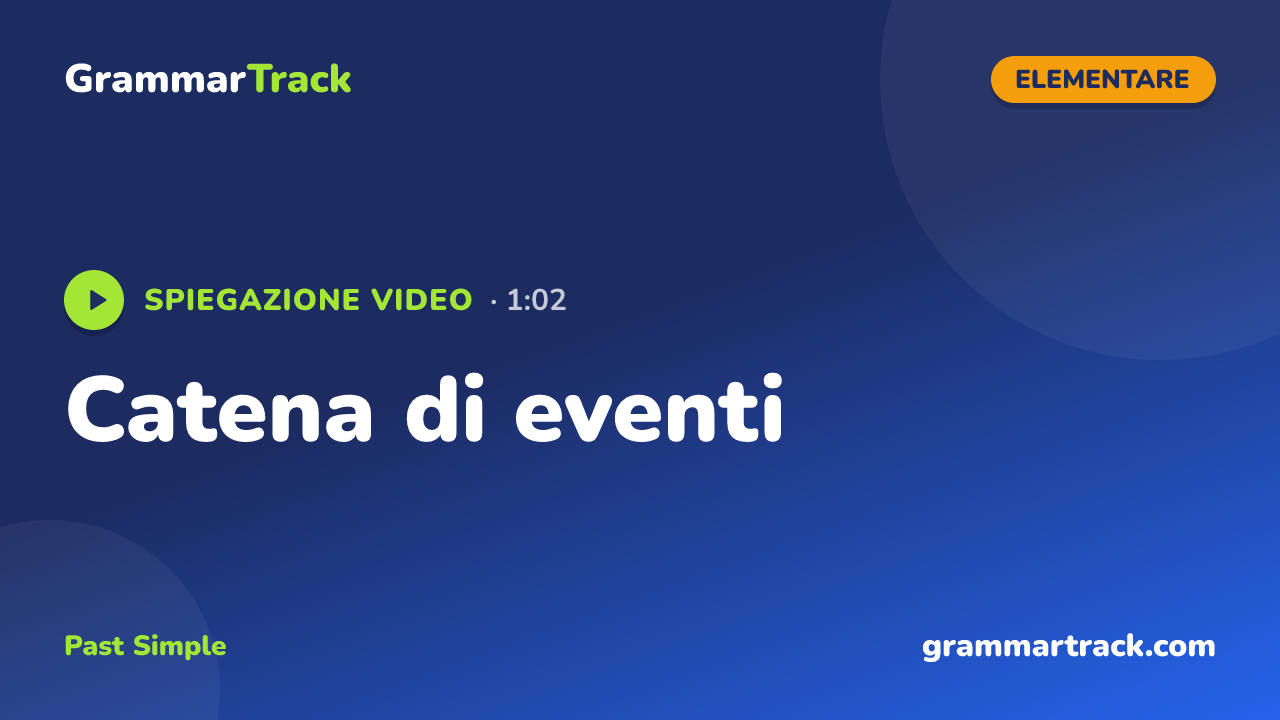 Catena di eventi