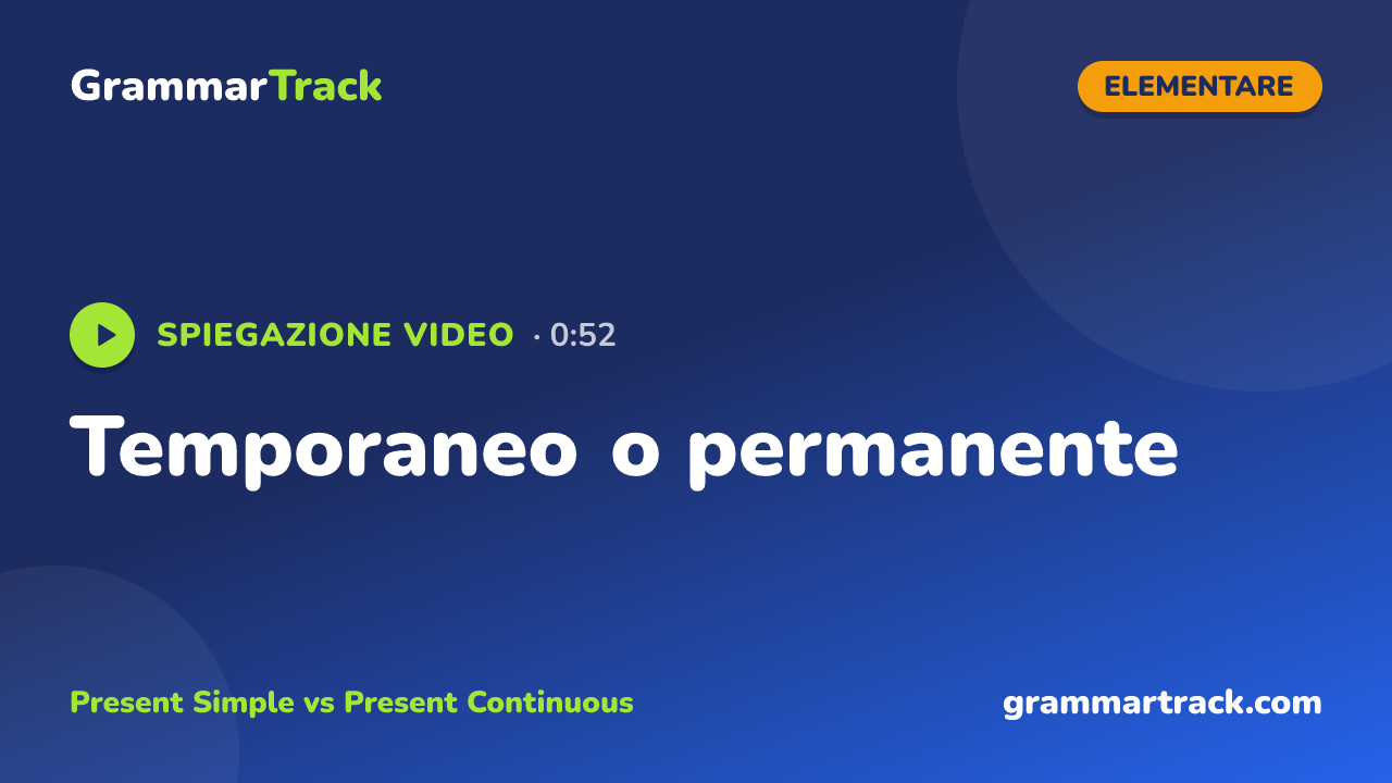 Temporaneo o permanente