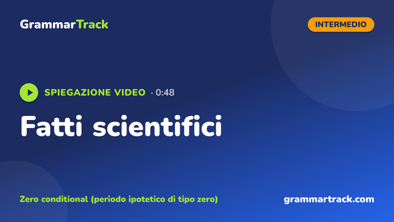 Fatti scientifici