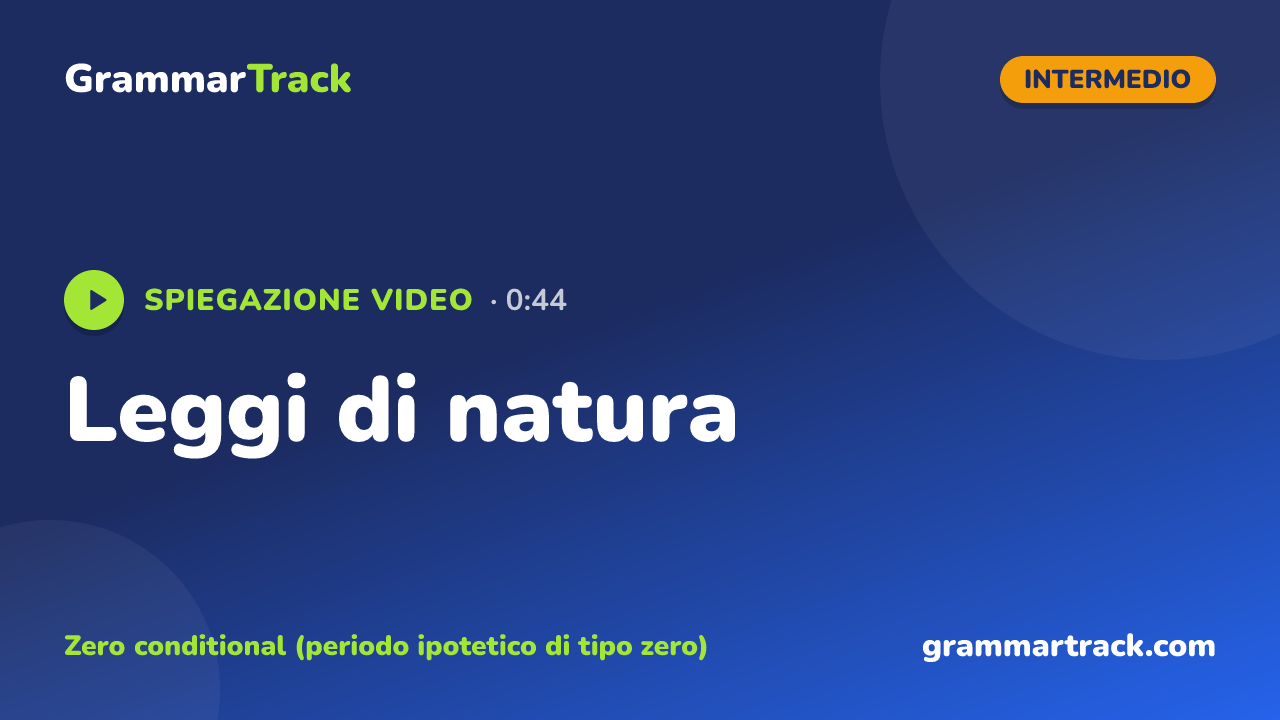Leggi di natura