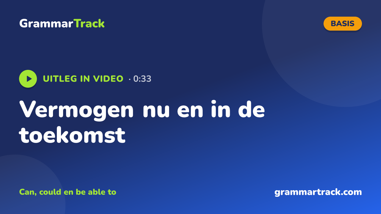 Vermogen nu en in de toekomst