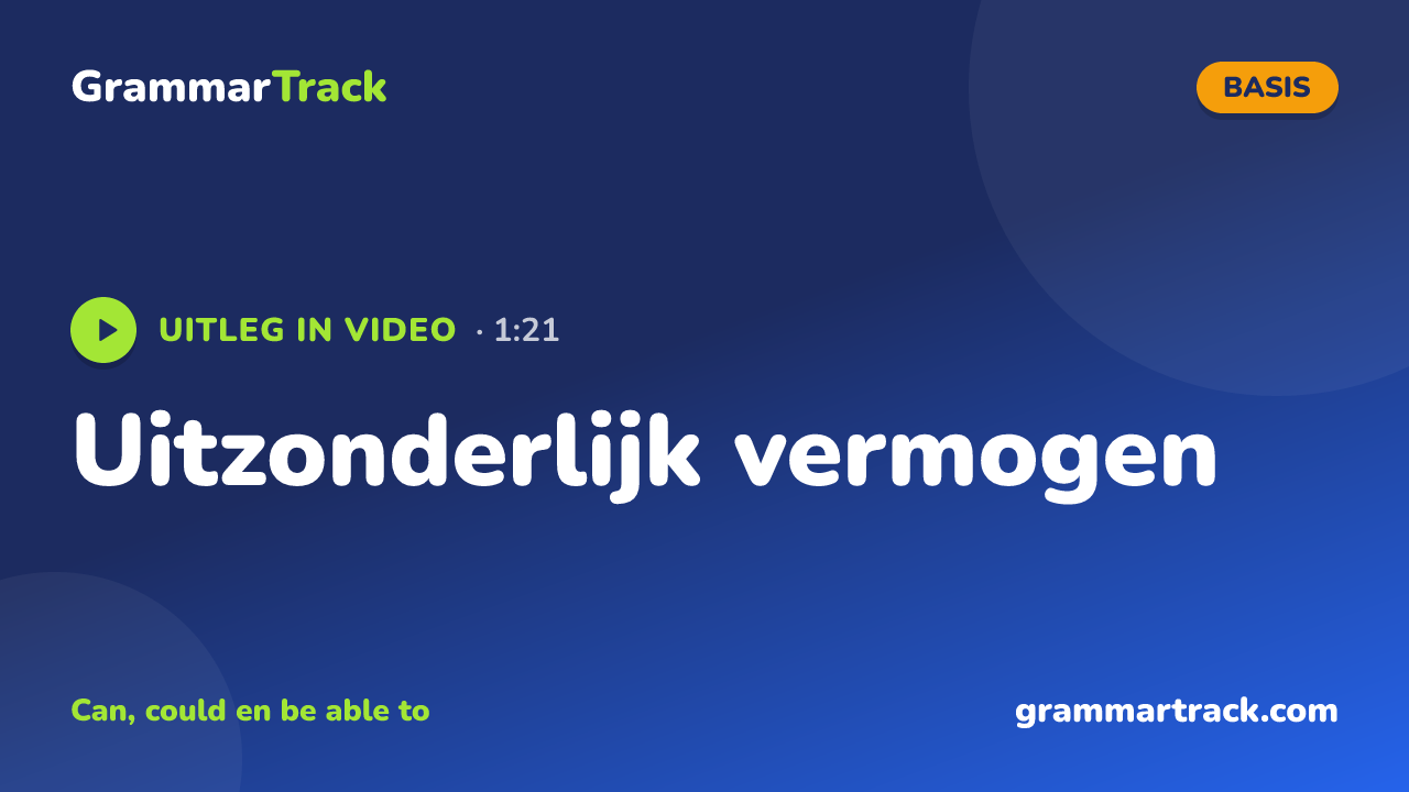 Uitzonderlijk vermogen