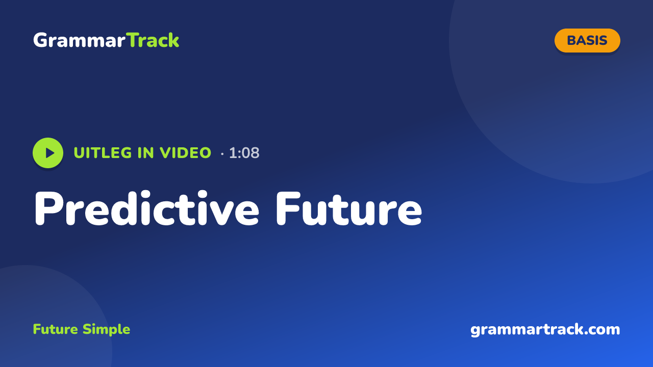 Predictive Future