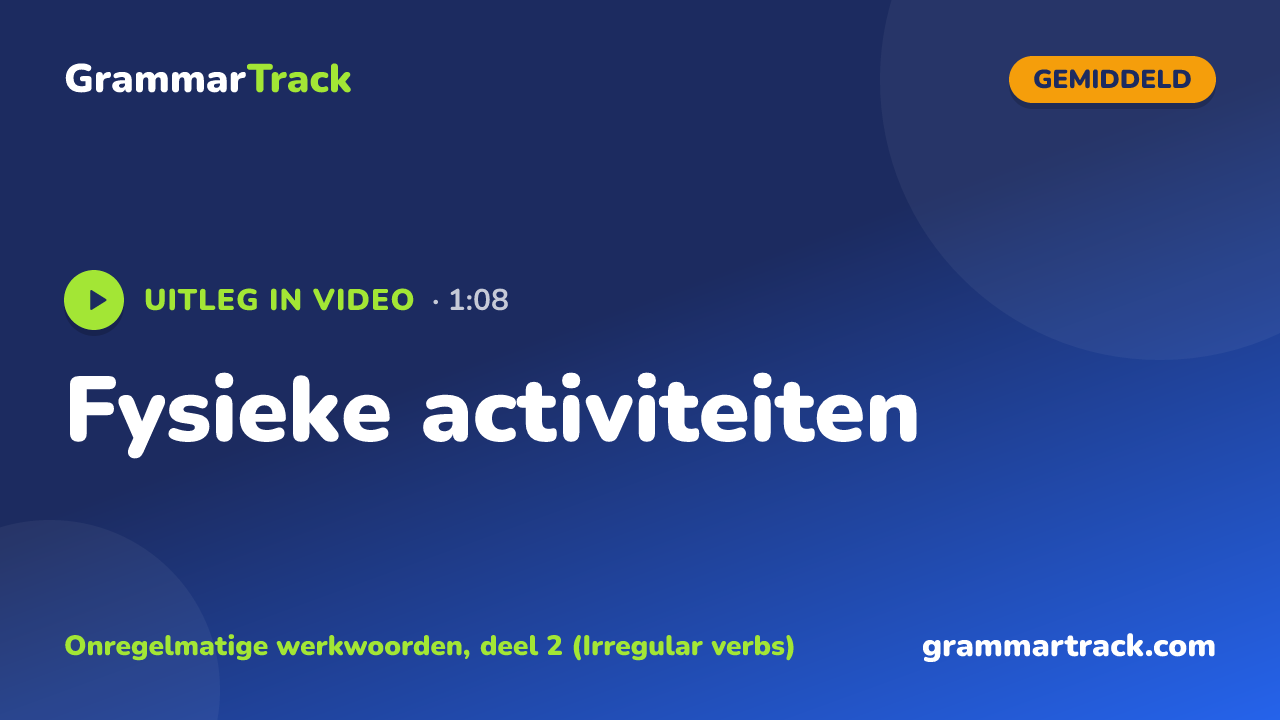 Fysieke activiteiten