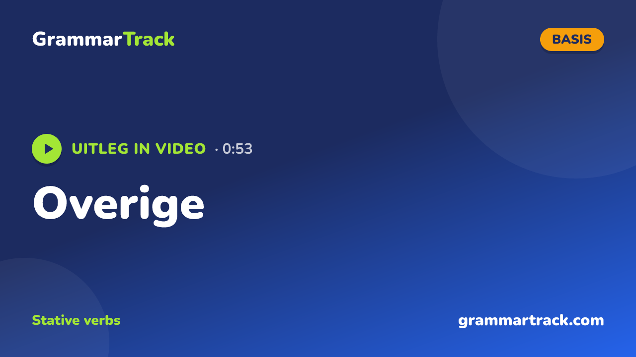 Overige
