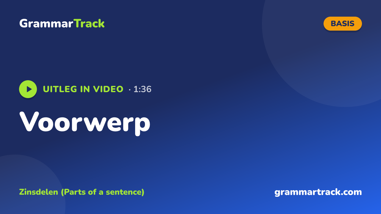 Voorwerp