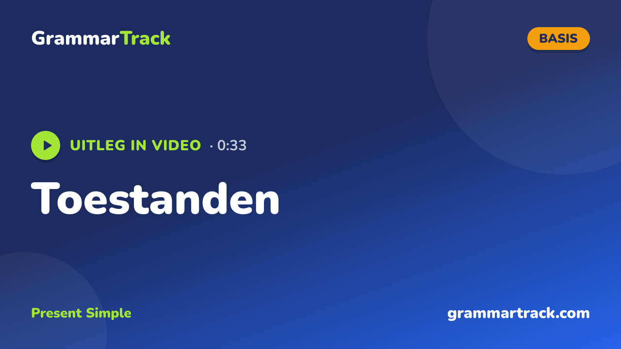 Toestanden