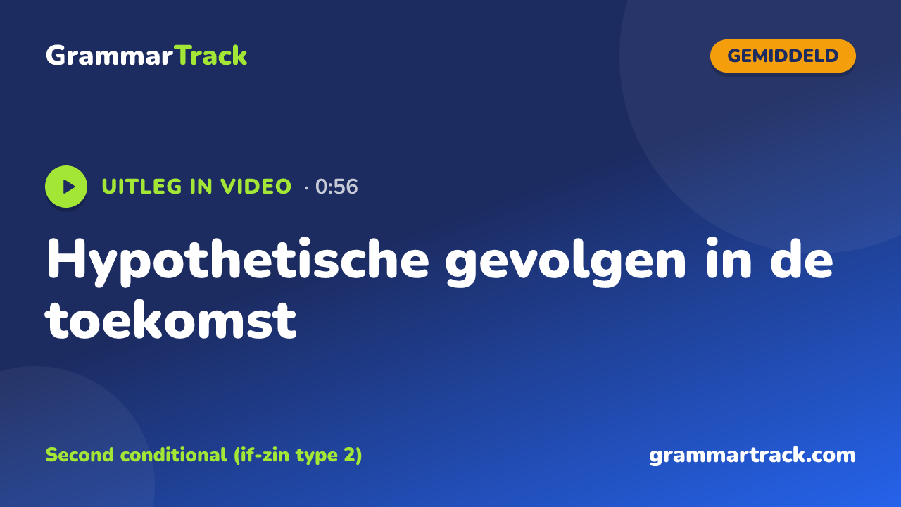 Hypothetische gevolgen in de toekomst