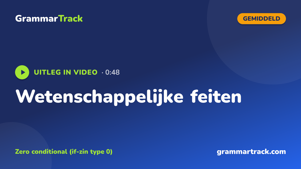 Wetenschappelijke feiten