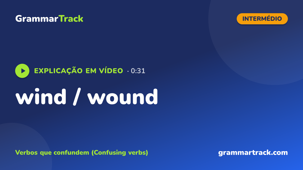 wind / wound