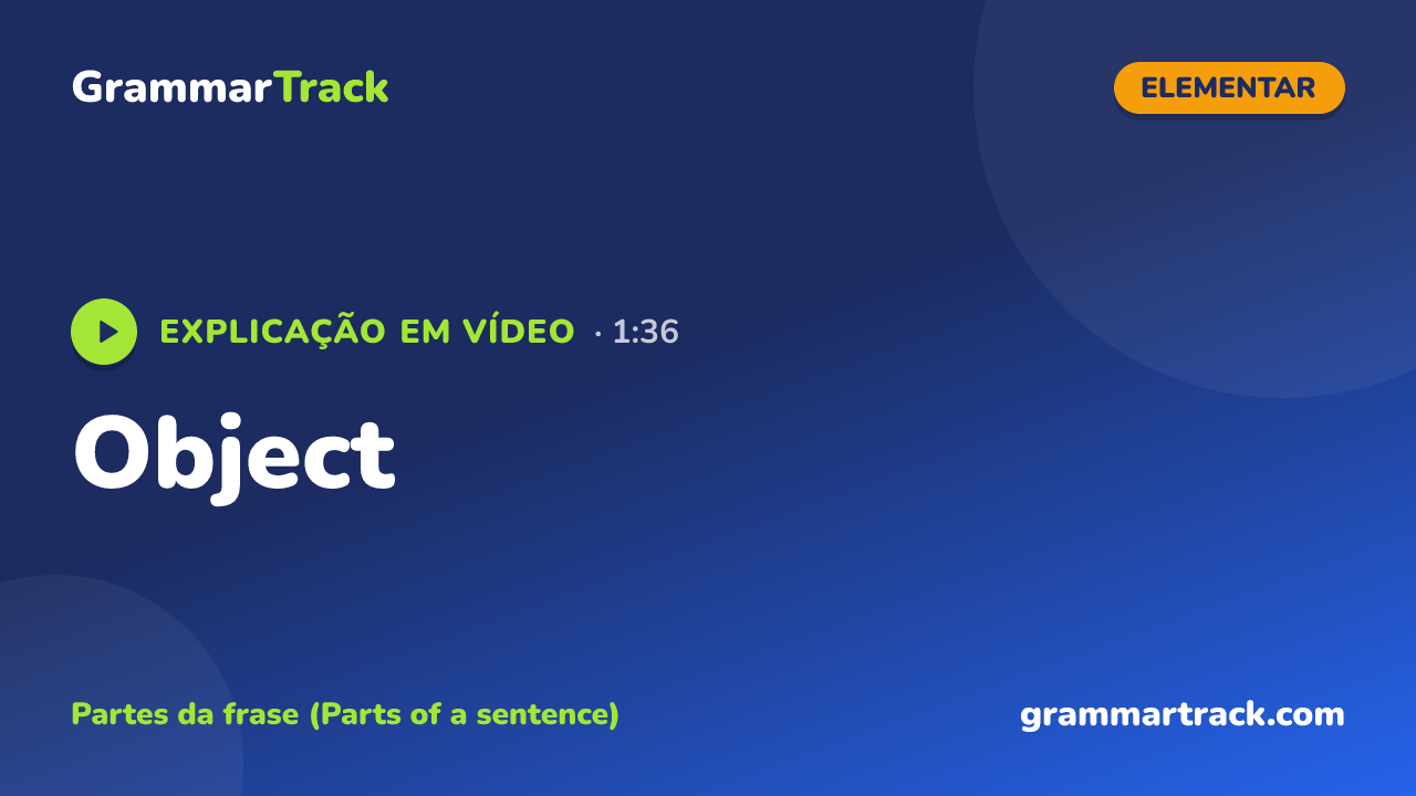Object