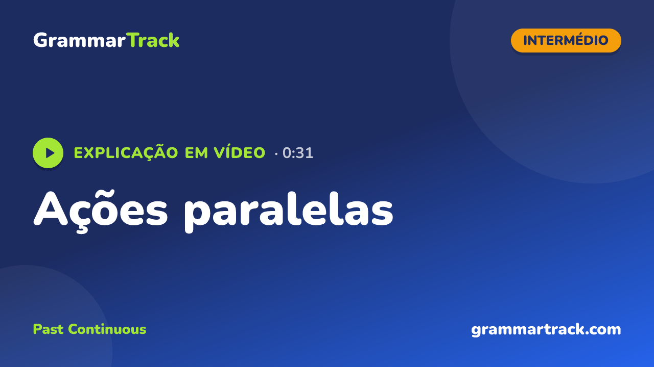 Ações paralelas