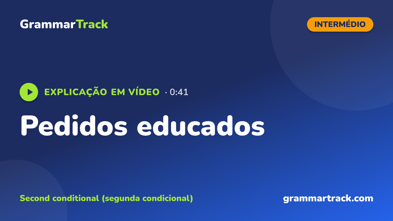 Pedidos educados